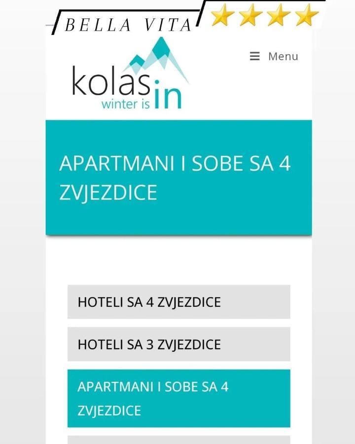 Apartman Bella Vita 科拉欣 外观 照片